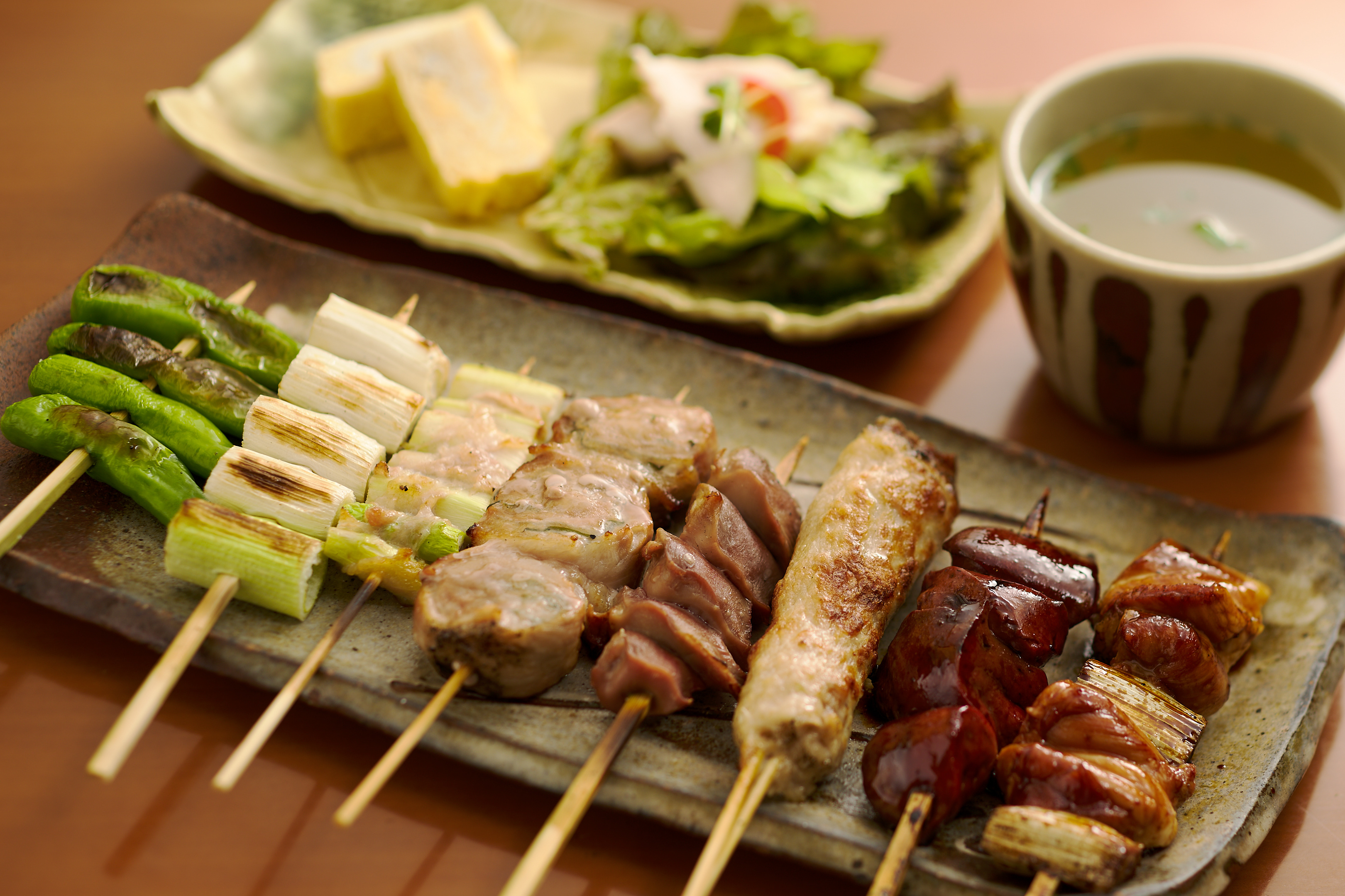 串まる こだわりの焼き鳥盛り合わせ